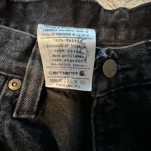 Carhartt relaxed fit 33x30